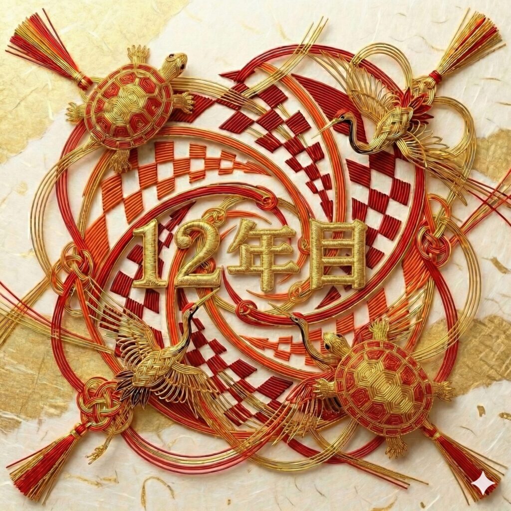 祝12年目ロゴ 株式会社 HIROGARU